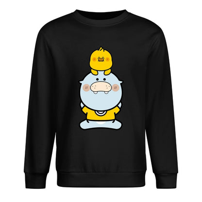 Front Patterned Long Sleeve TopSeamless Fresh