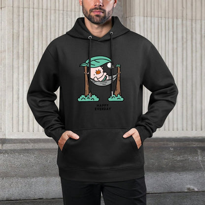 IPBR 250g Hooded Pocket Sweatshirt Front GraphicMen's Hooded  Sweatshirt4001532
