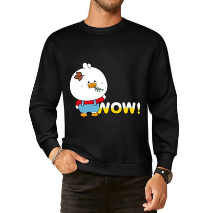 Front Patterned Long Sleeve TopClassicFit ComfortLine