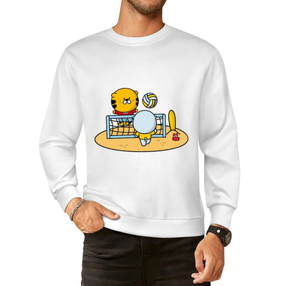 Front Patterned Long Sleeve TopDaily ClassicSeries