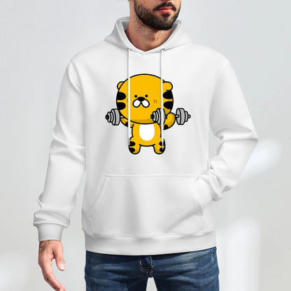 Relaxed Breathable Front Graphic Hoodies