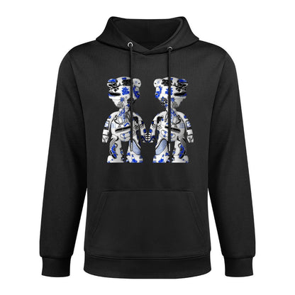 IPIB 250g Hooded Pocket Sweatshirt Front GraphicMen's Hooded  Sweatshirt6000085-2