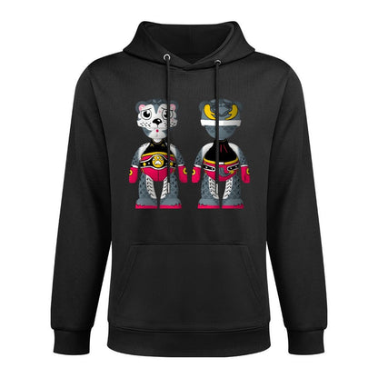 IPIB 250g Hooded Pocket Sweatshirt Front GraphicMen's Hooded  Sweatshirt6000145-4
