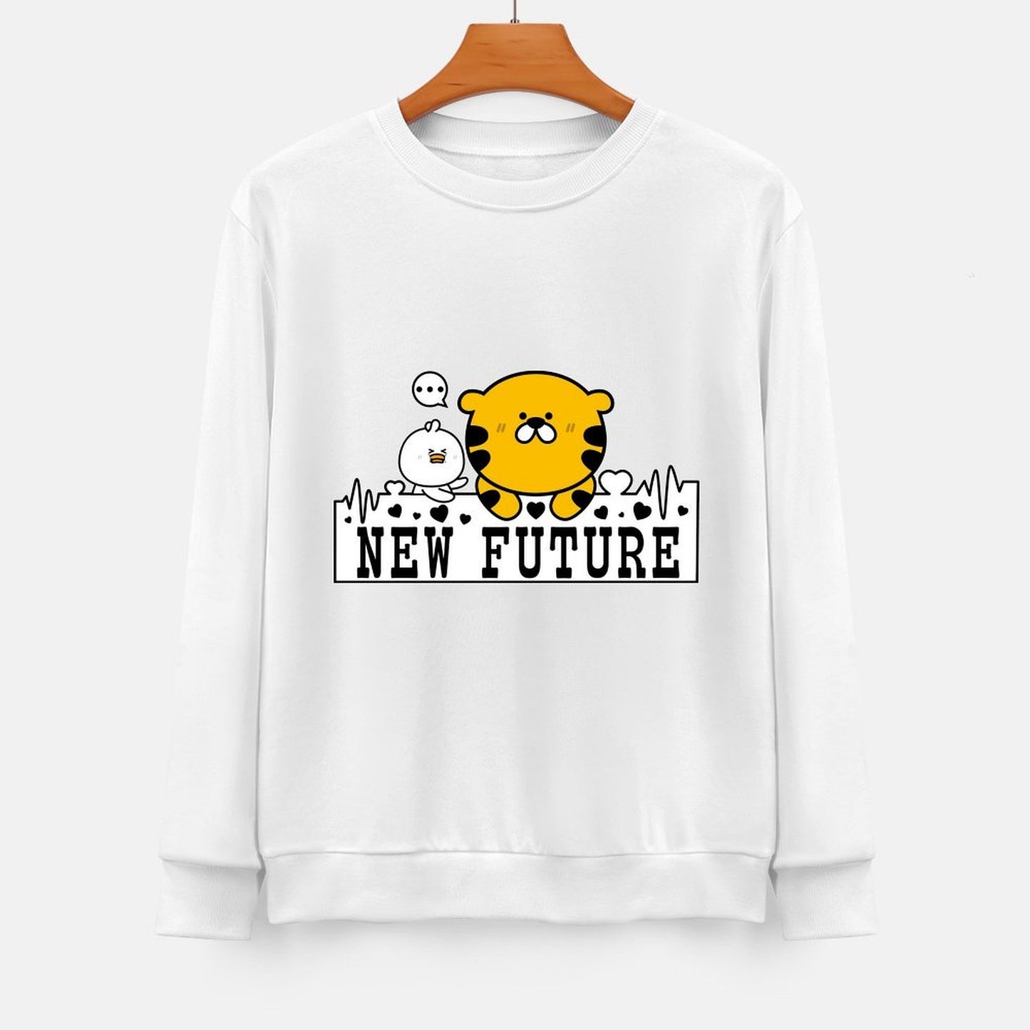 Front Patterned Long Sleeve TopTrueComfort Classic