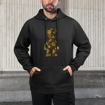 IPIB 250g Hooded Pocket Sweatshirt Front GraphicMen's Hooded  Sweatshirt6000104-4