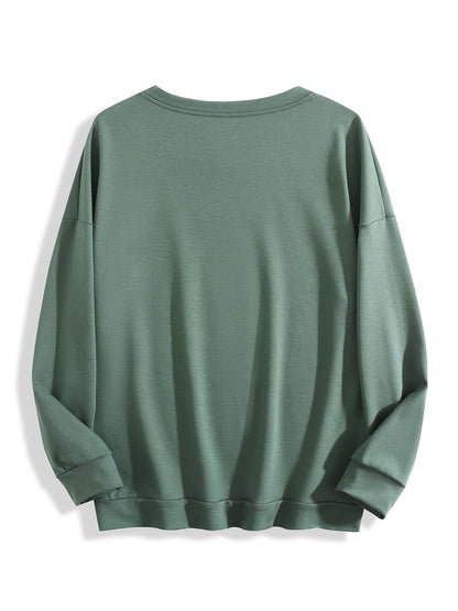 Customizable Christmas-themed long-sleeved shirt with a minimalist puppy design