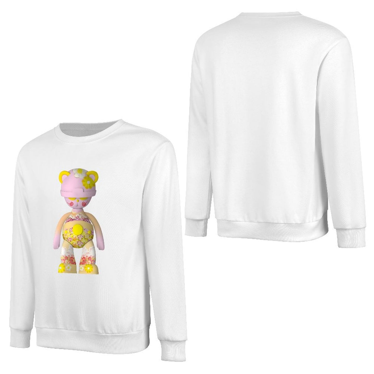 Long Sleeve With Front PatternActive Crisp Print