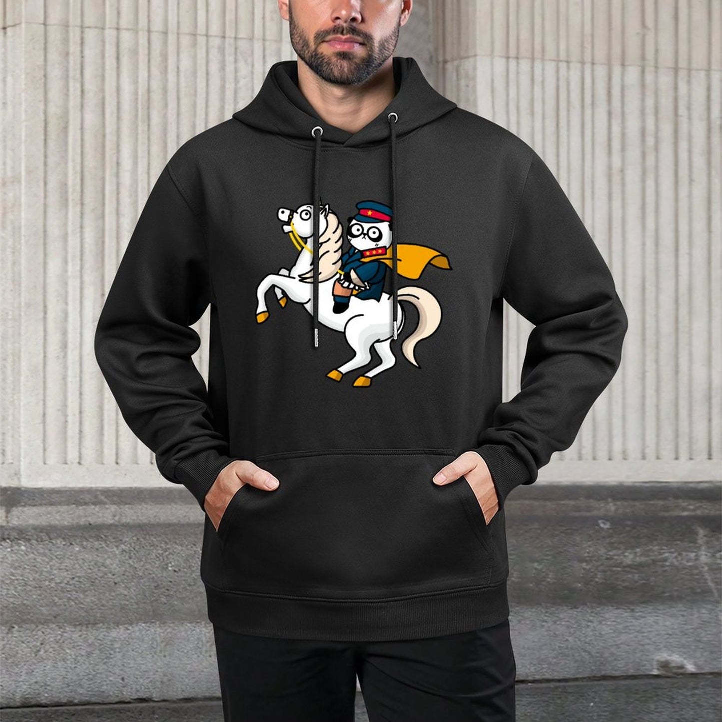 Print-Ready Indoor Front Graphic Hoodies