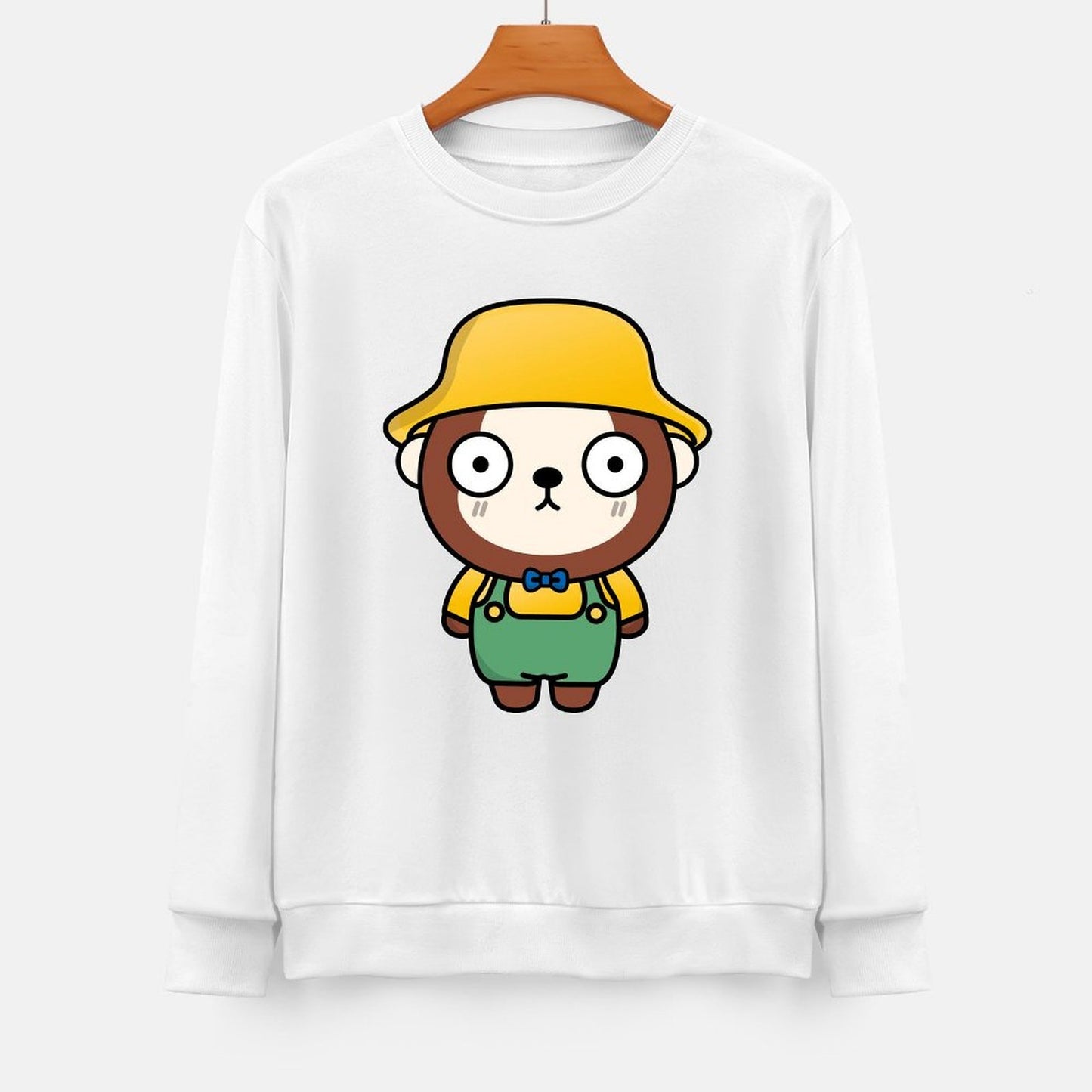 Front Patterned Long Sleeve TopEco / Sustainable Neutral