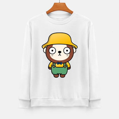 Front Patterned Long Sleeve TopEco / Sustainable Neutral