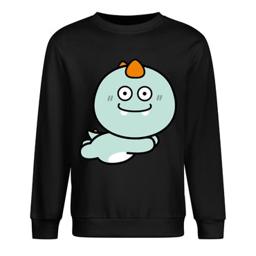 Front Patterned Long Sleeve TopEasy-Care SoftFeel