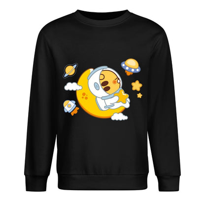 Front Patterned Long Sleeve TopPure Reliable