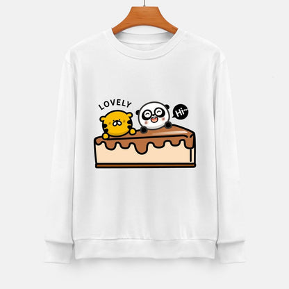 Front Patterned Long Sleeve TopPremiumSeries Logo-Ready