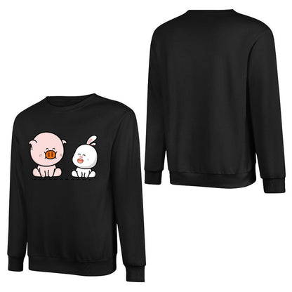 Front Patterned Long Sleeve TopYearRound EverydayWear