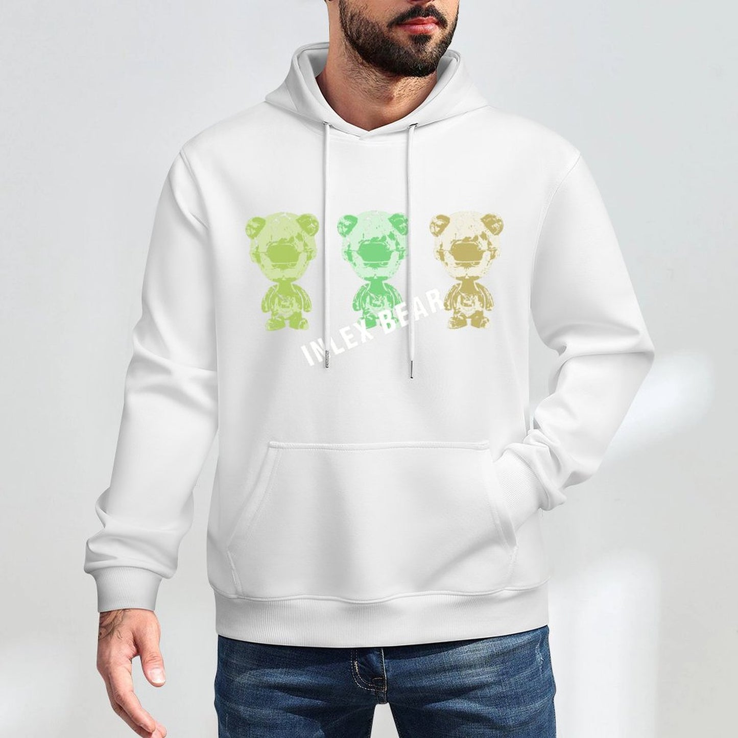 Hoodie Front PatternNatural BasicSeries