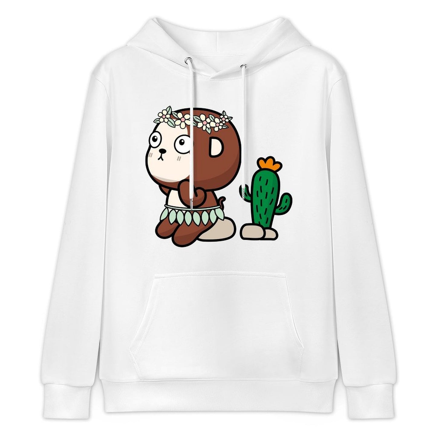 Easy-Care Timeless Front Graphic Hoodies