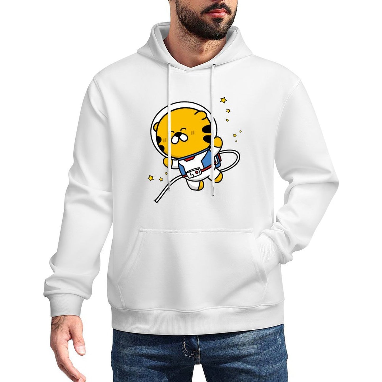 IPBR 250g Hooded Pocket Sweatshirt Front GraphicMen's Hooded  Sweatshirt4000007