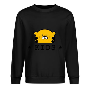 Front Patterned Long Sleeve TopBasicSeries ComfortFit