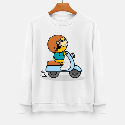 Front Patterned Long Sleeve TopSoftLine StreetStyle