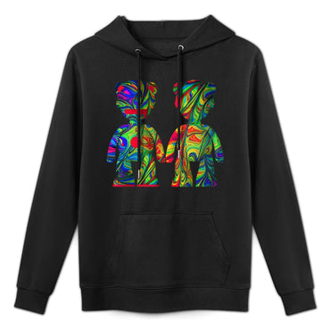 Hoodie Front PatternSoft Shrink-Resistant