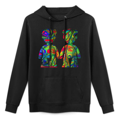 IPIB 250g Hooded Pocket Sweatshirt Front GraphicMen's Hooded  Sweatshirt6000088-5