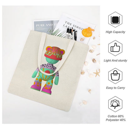 Canvas Tote Bag 6000102-2 Style 34x40cm