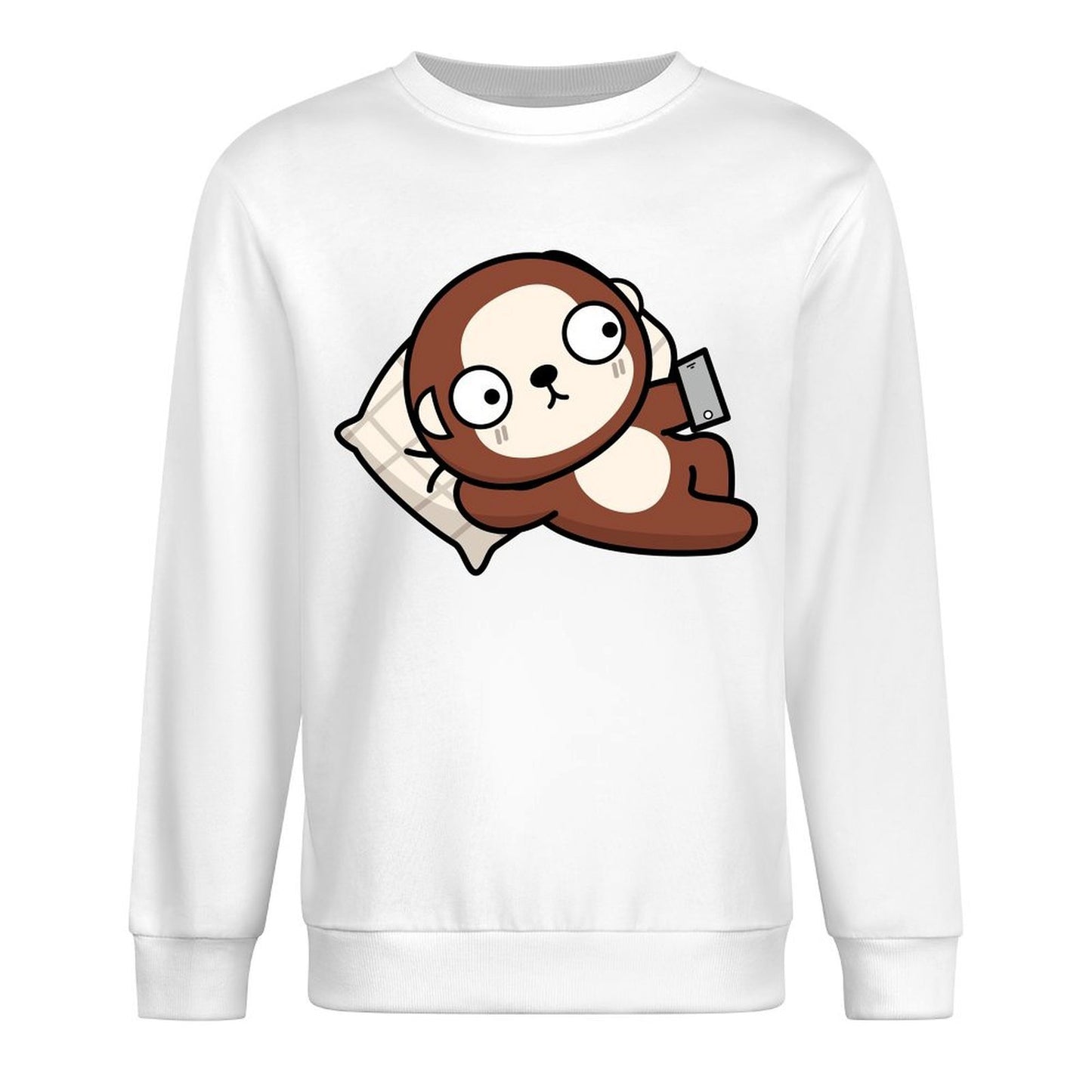 Front Patterned Long Sleeve TopEssentialFit Eco-Conscious