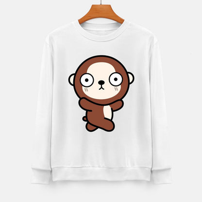 Front Patterned Long Sleeve TopOriginal Pure