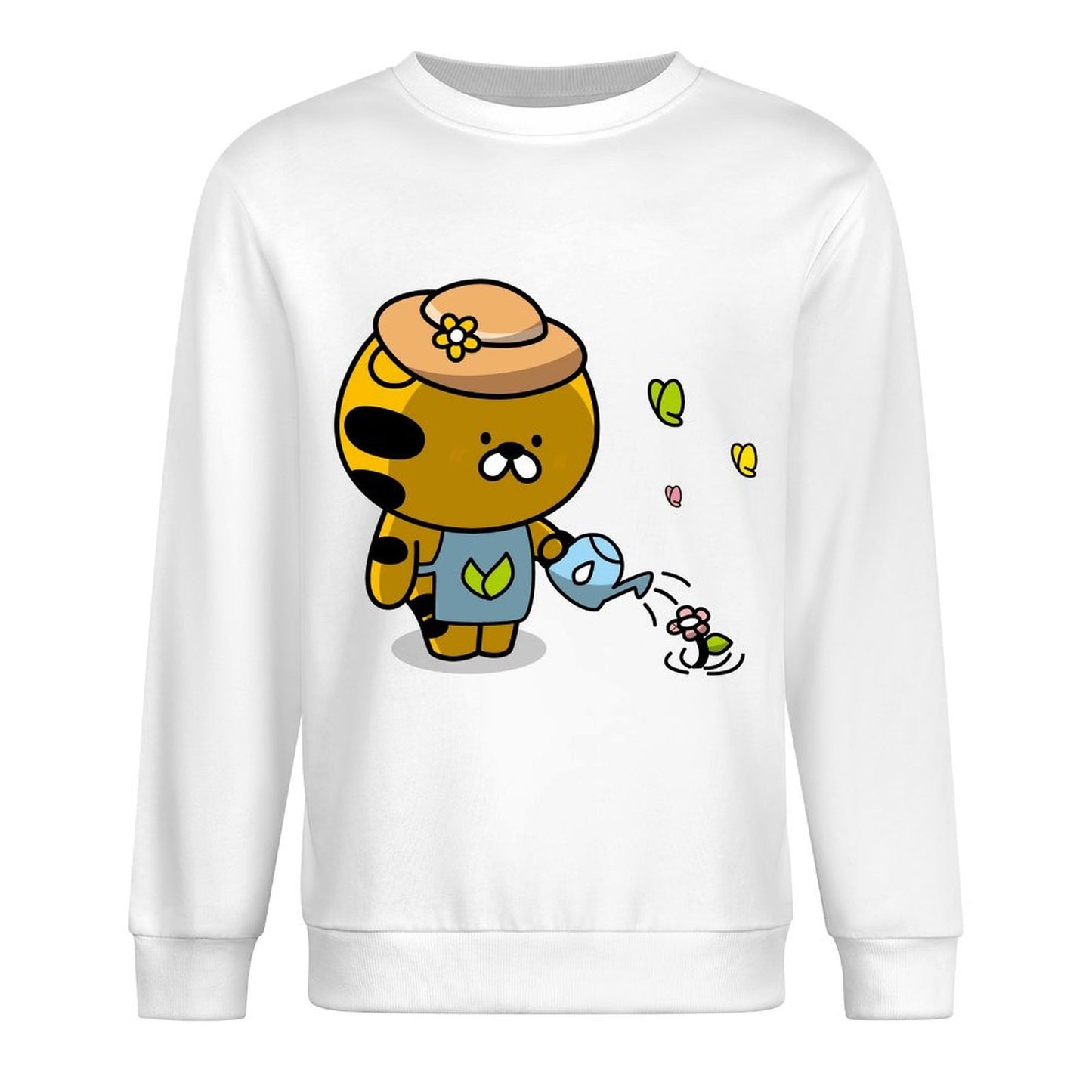 Front Patterned Long Sleeve TopUrban Heat-Transfer