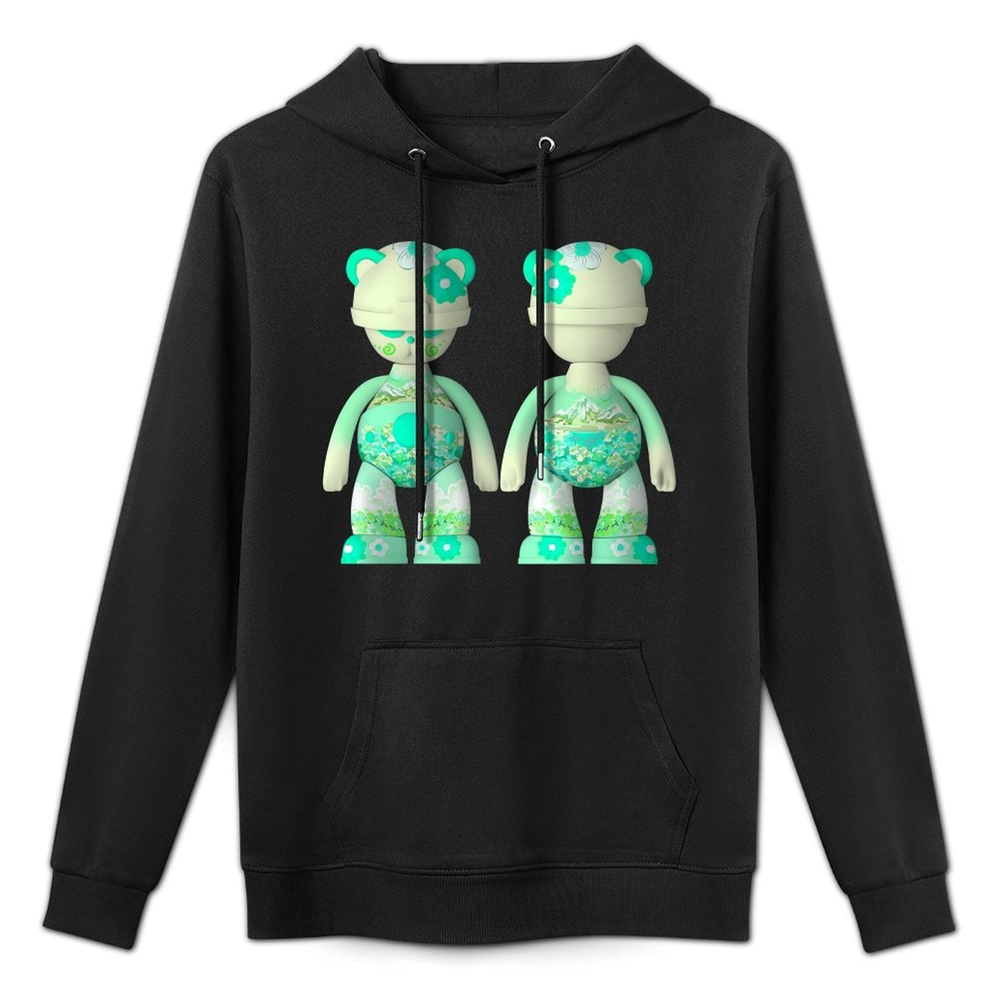 Hoodie Front PatternRetro LifestyleLine