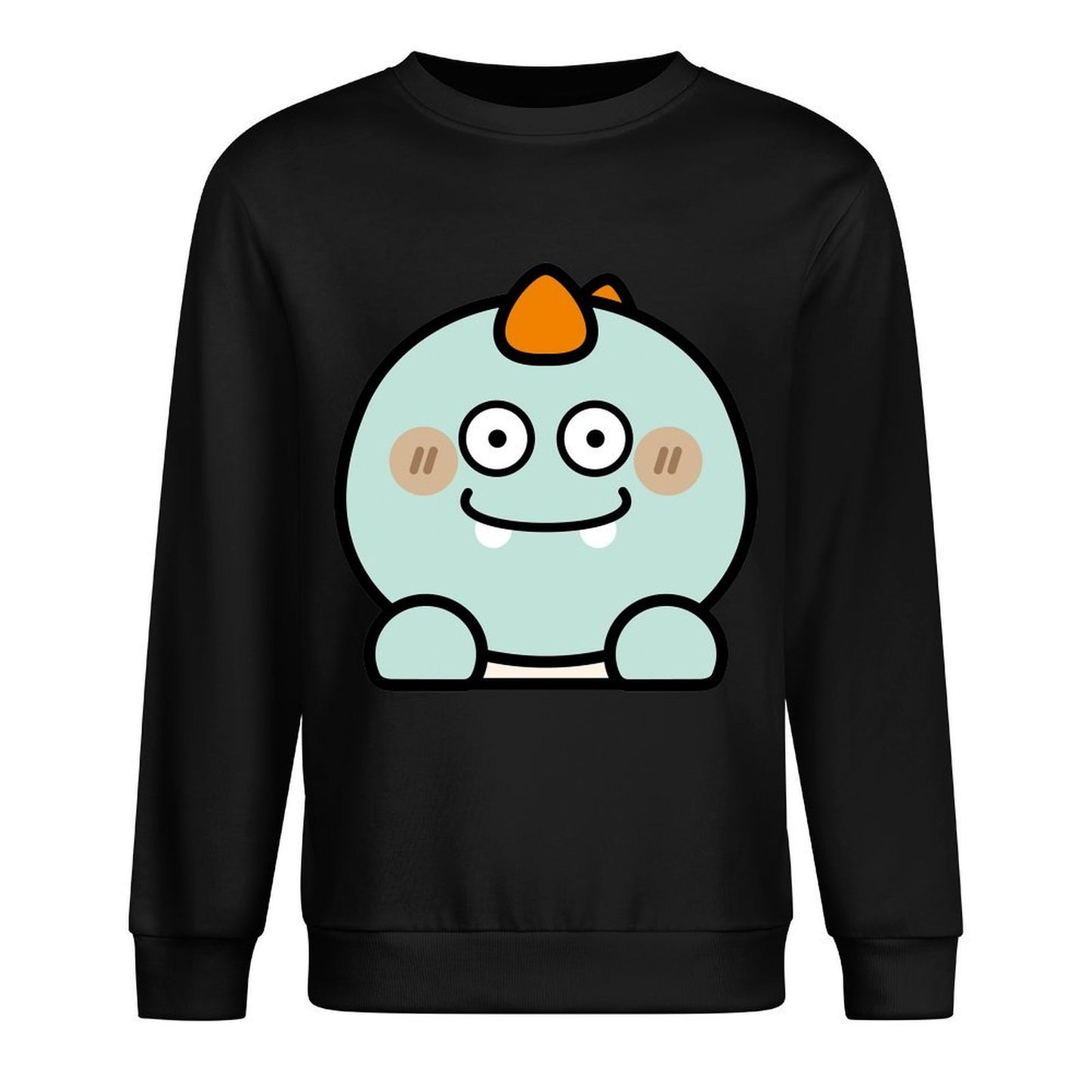 Front Patterned Long Sleeve TopClean Edges Signature