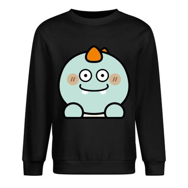 Front Patterned Long Sleeve TopClean Edges Signature