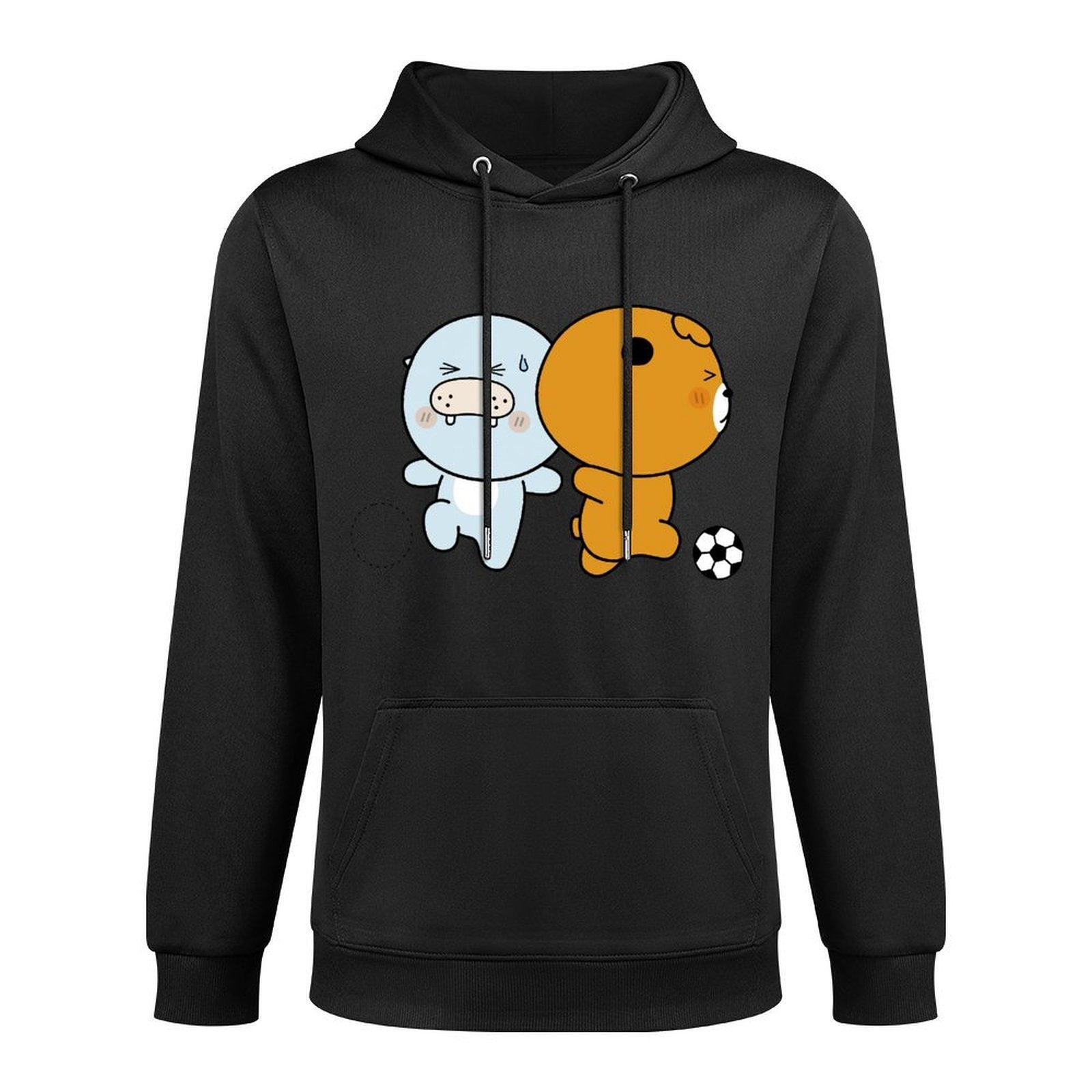 ActiveWear Double-Stitched Front Graphic Hoodies