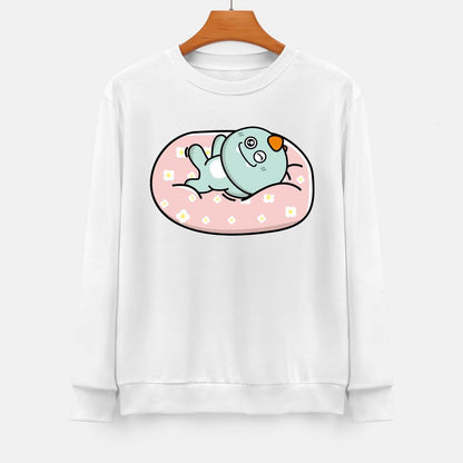 Front Patterned Long Sleeve TopLifestyleLine Lightweight