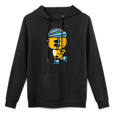Midweight Easy-Care Front Graphic Hoodies