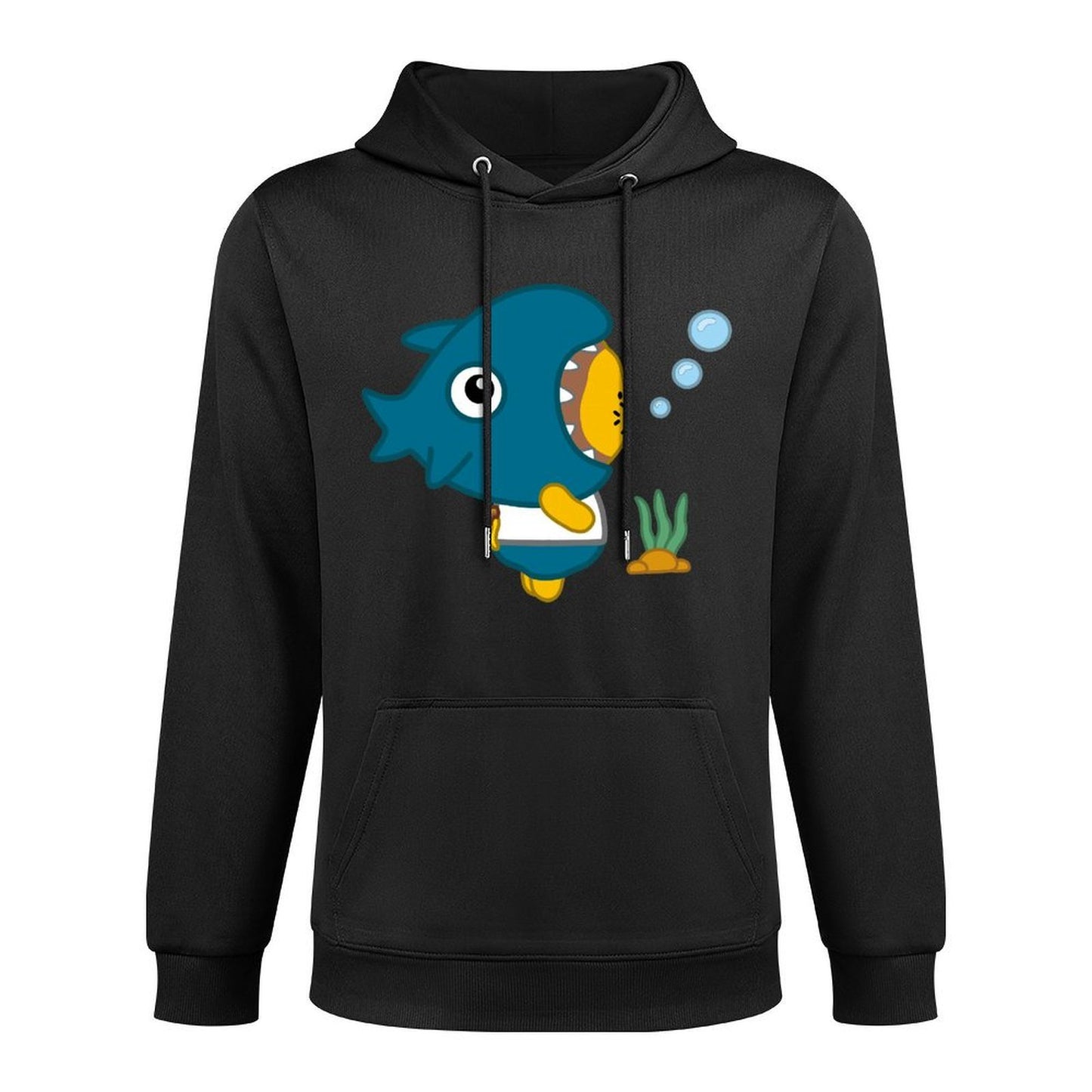 LooseFit Basic Front Graphic Hoodies