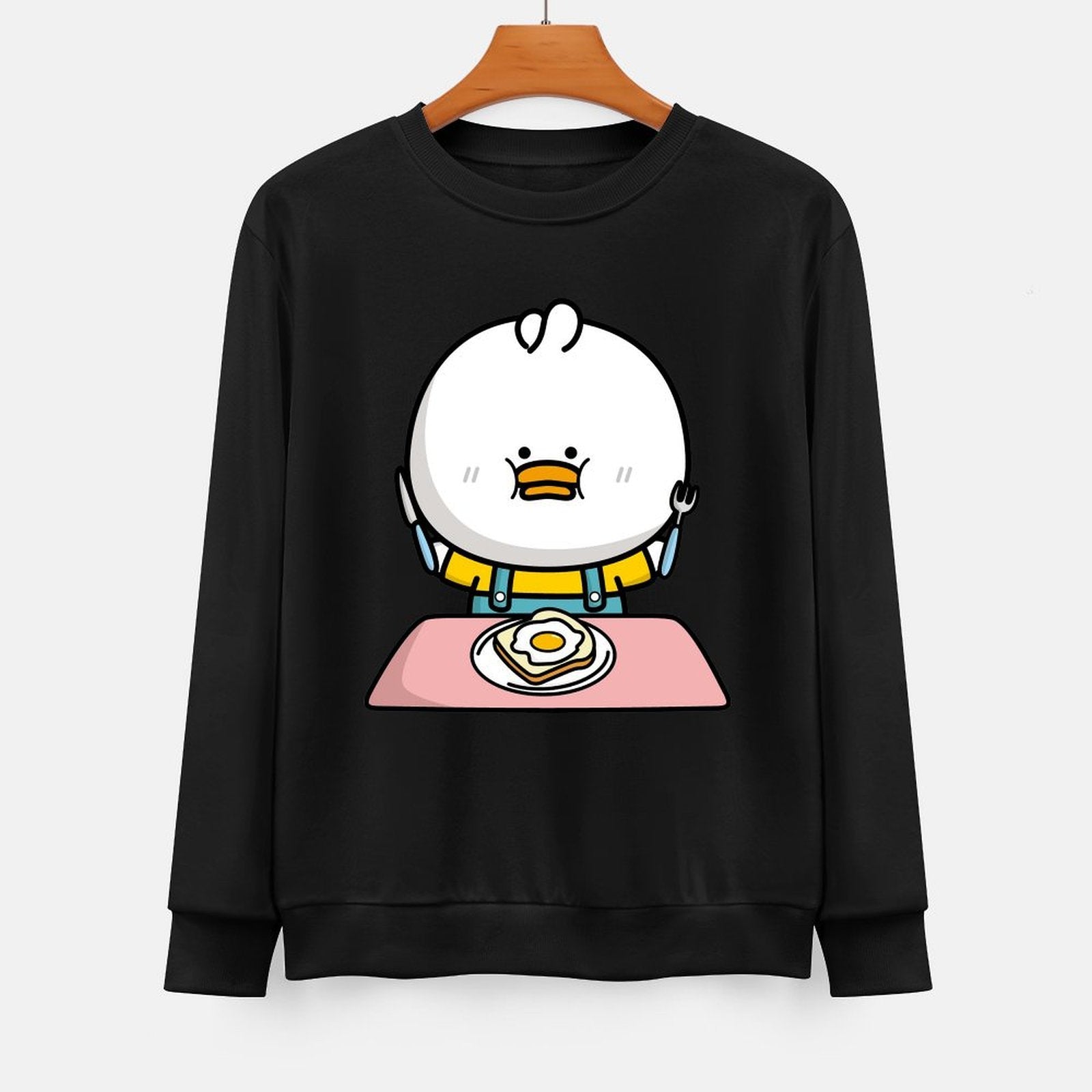  Front Patterned Long Sleeve TopSeamless Minimal