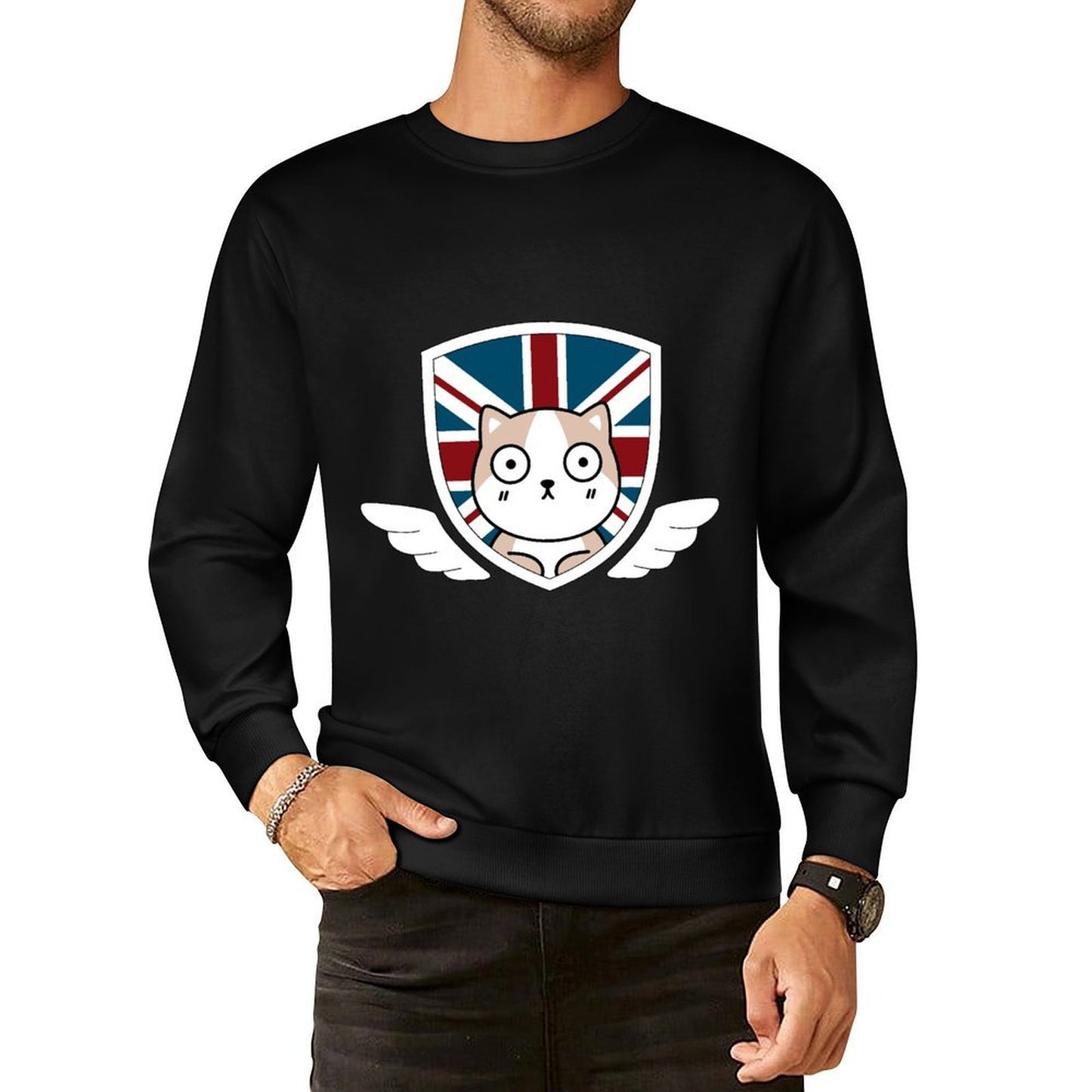 Front Patterned Long Sleeve TopComfortSeries StreetLine