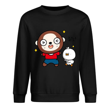 Front Patterned Long Sleeve TopEasyStyle Promotional