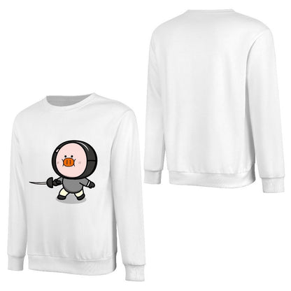 Front Patterned Long Sleeve TopChill Made-to-Order