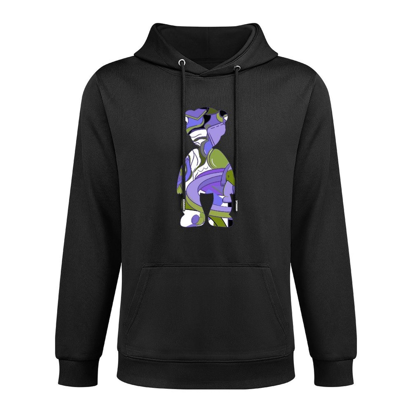 Hoodie Front PatternPureStyle Batch-Printed
