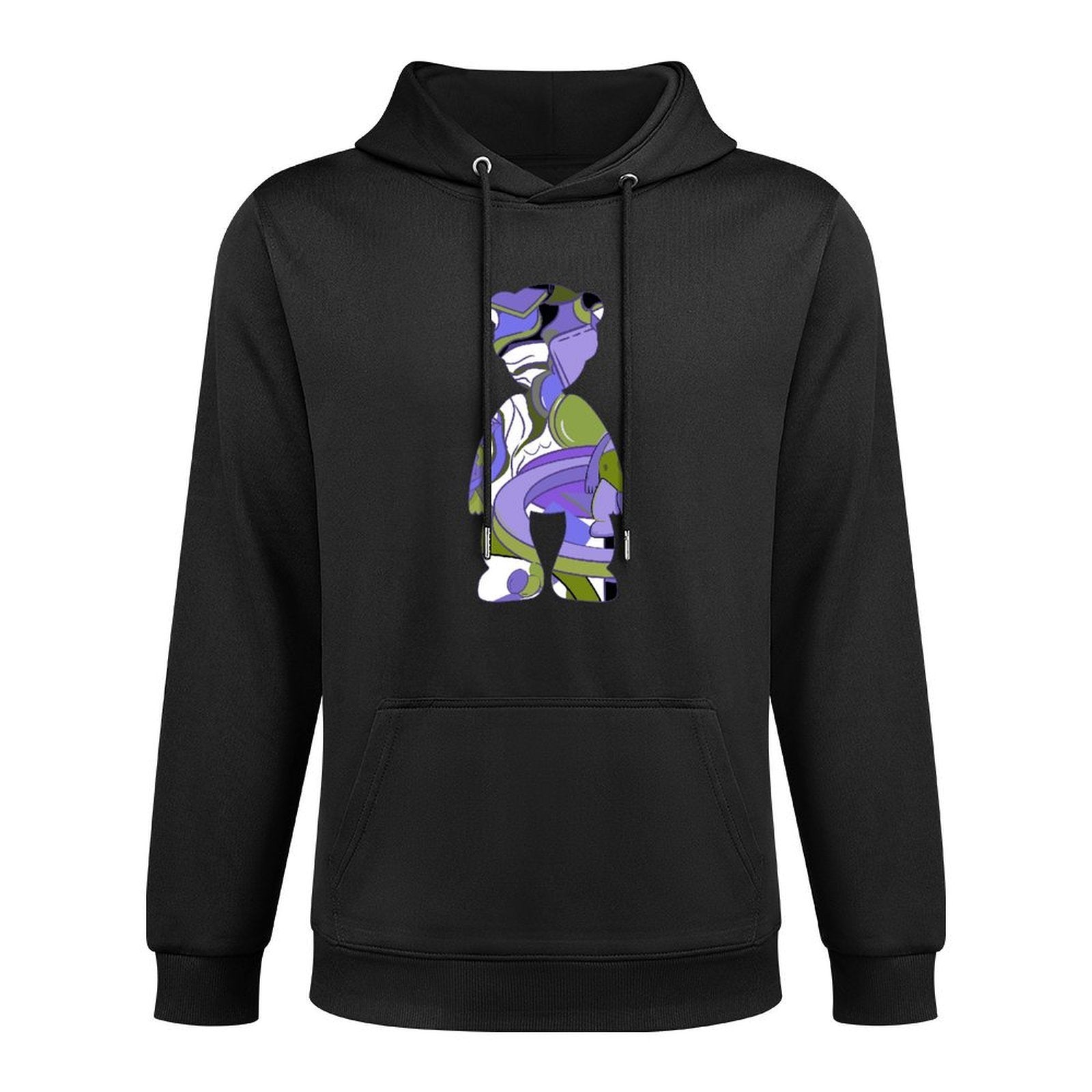 Hoodie Front PatternPureStyle Batch-Printed