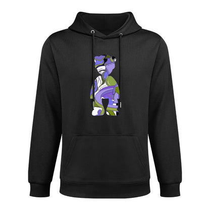 Hoodie Front PatternPureStyle Batch-Printed