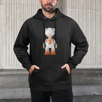 IPIB 250g Hooded Pocket Sweatshirt Front GraphicMen's Hooded  Sweatshirt6000143-5