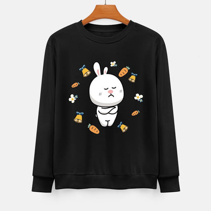  Front Patterned Long Sleeve TopVintage CleanCut