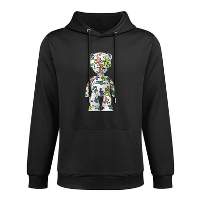 IPIB 250g Hooded Pocket Sweatshirt Front GraphicMen's Hooded  Sweatshirt6000070-3