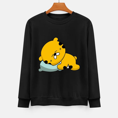 Front Patterned Long Sleeve TopTrueStyle Heat-Transfer