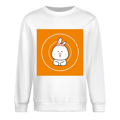 Front Patterned Long Sleeve TopCasual Sharp