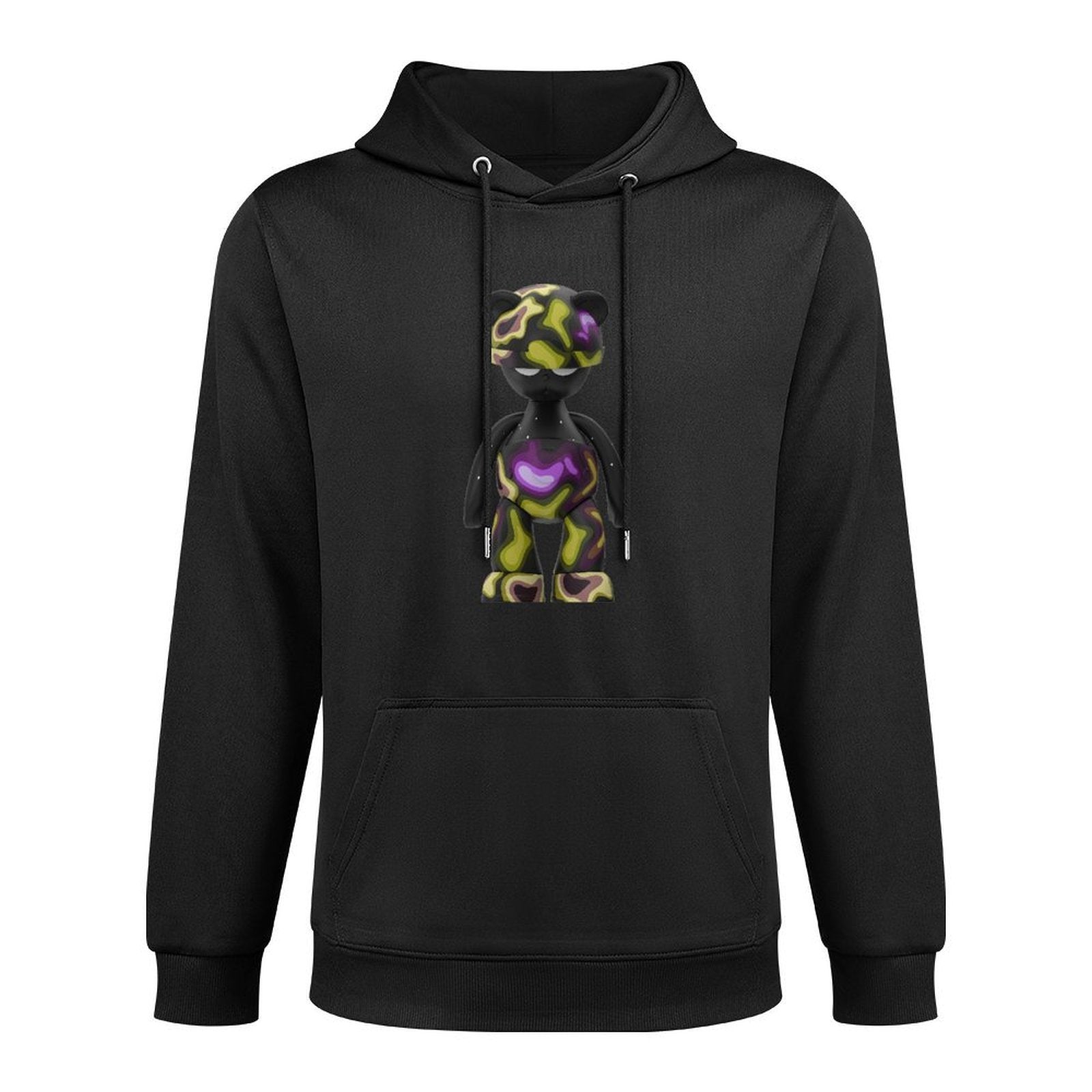 Hoodie Front PatternRelaxed Fit Heavyweight