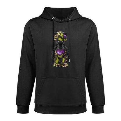Hoodie Front PatternRelaxed Fit Heavyweight